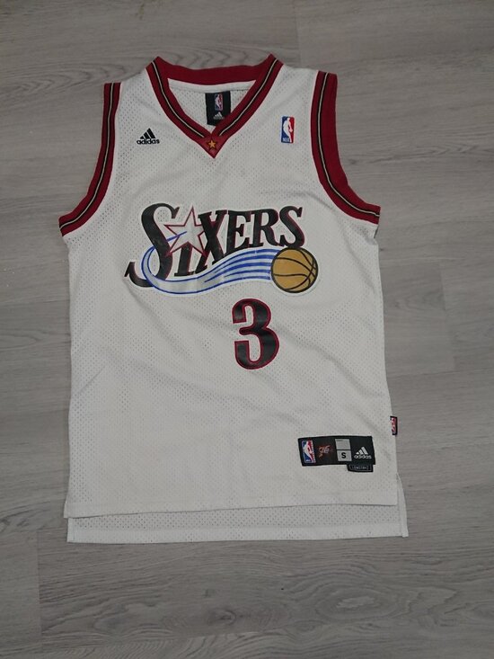 adidas Other - Vintage basketball Sixers Iverson jersey adidas size s